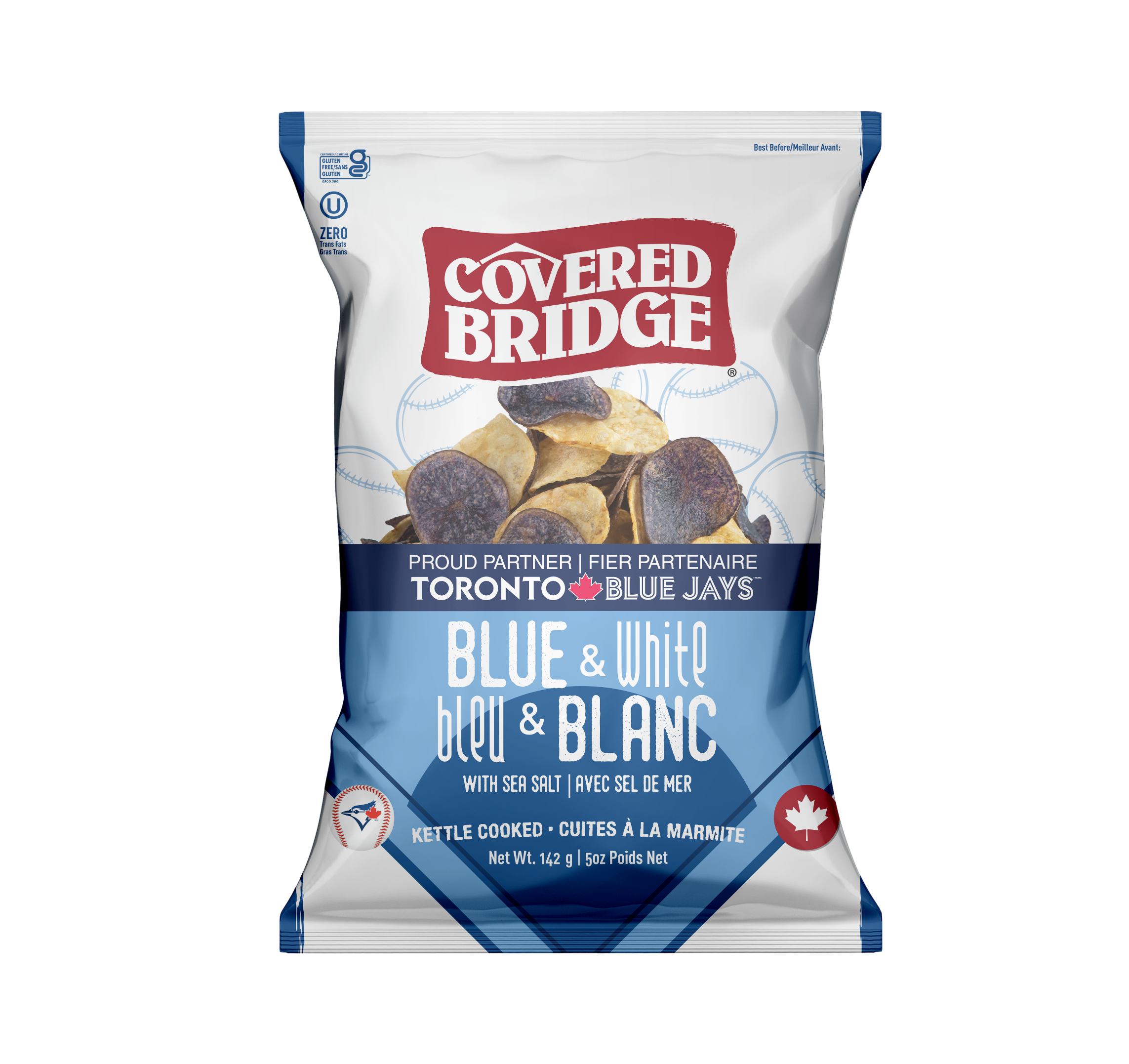 Blue & White Sea Salt (12 BAGS)