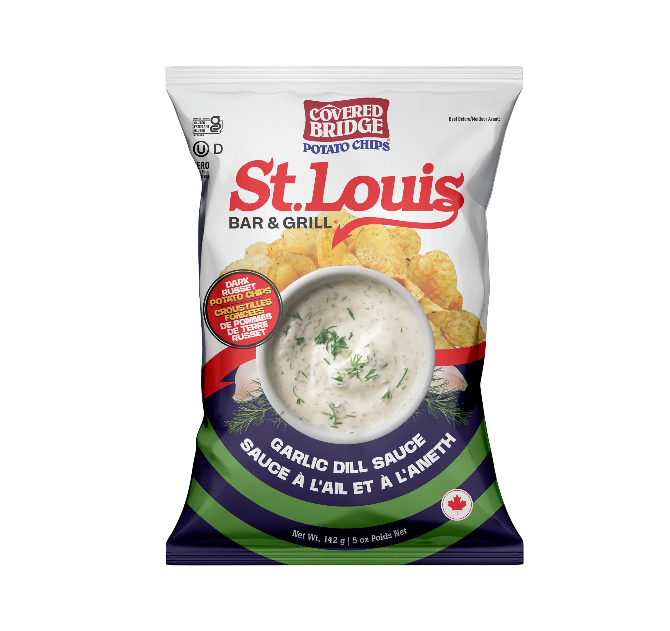 St. Louis Bar & Grill - Garlic Dill Sauce (12 BAGS)