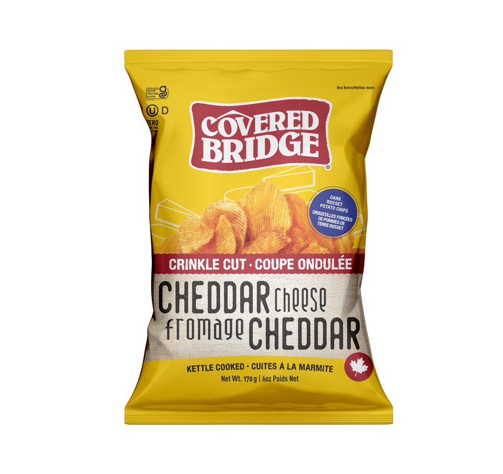 Cheddar Cheese Crinkle Cut (12 BAGS)