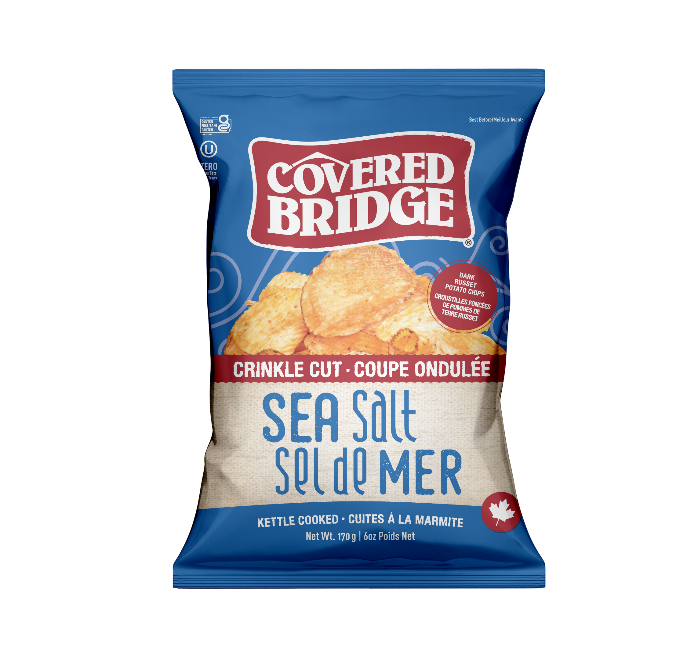 Sea Salt Crinkle Cut (12 BAGS)