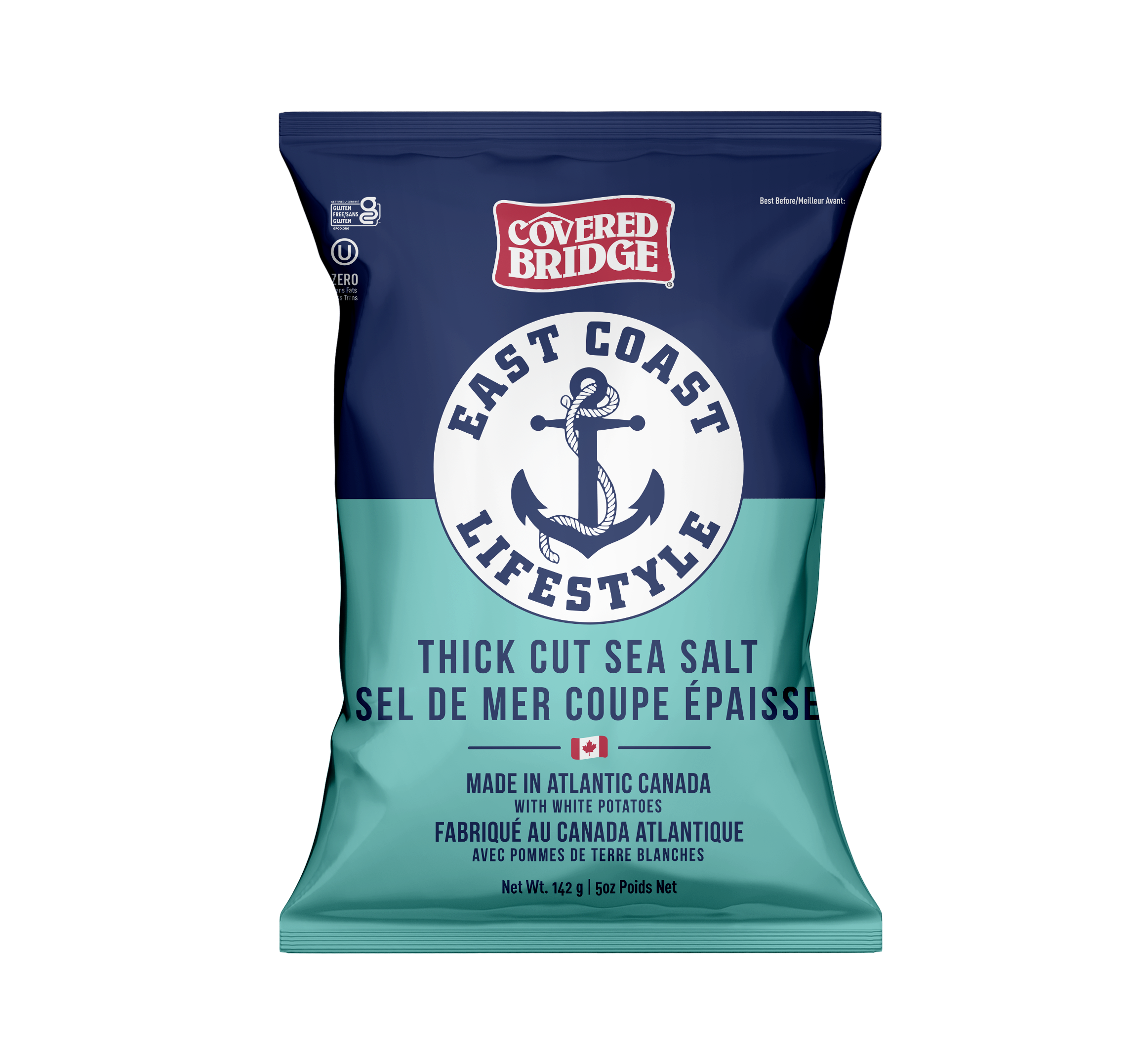 ECL Thick Cut Sea Salt (12 BAGS)