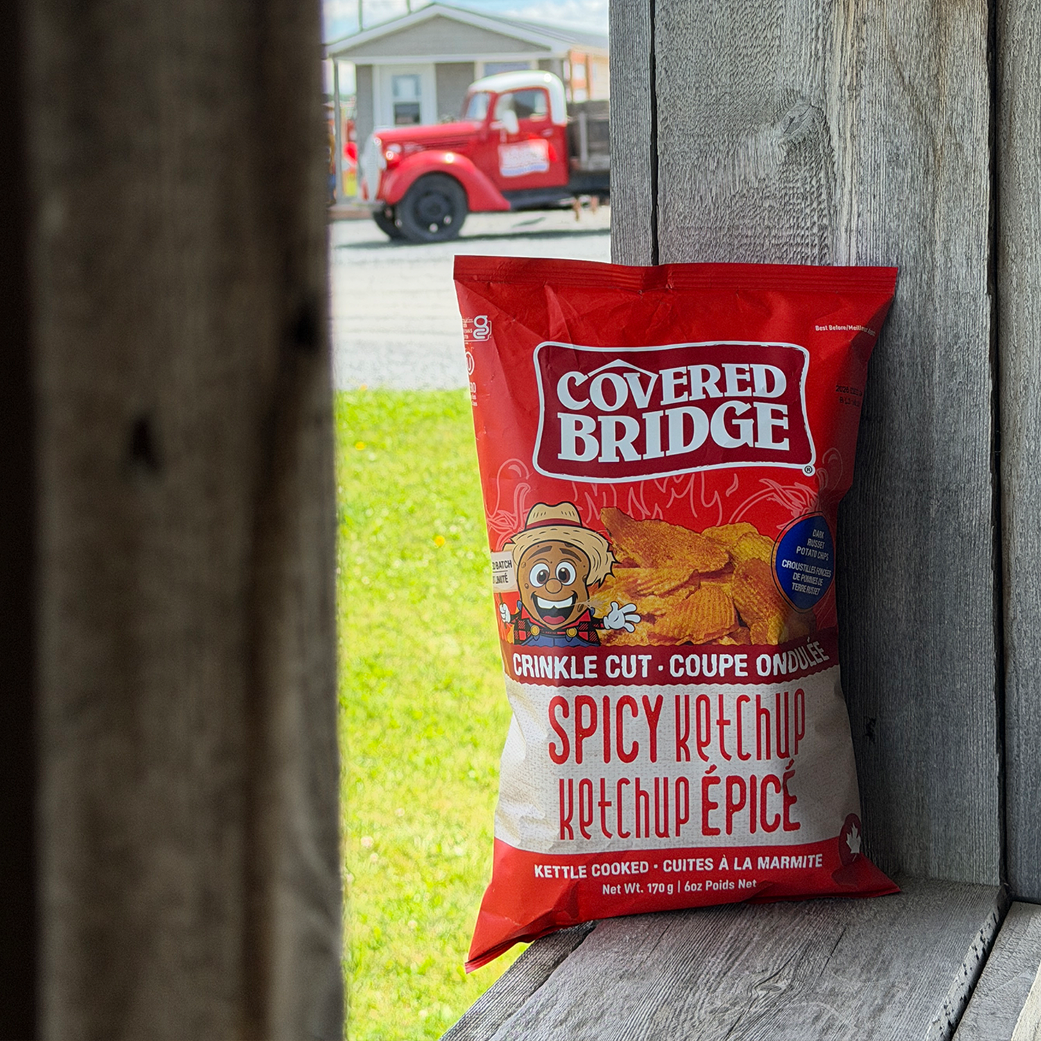 Spicy Ketchup Crinkle Cut (12 BAGS)