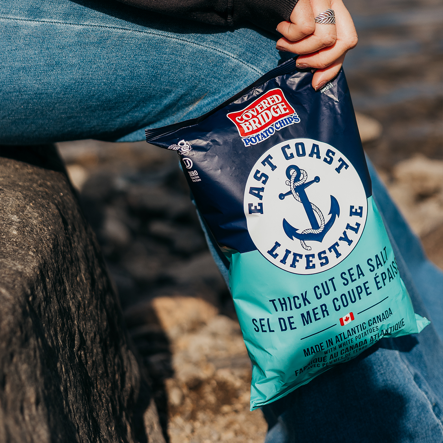 ECL Thick Cut Sea Salt (12 BAGS)