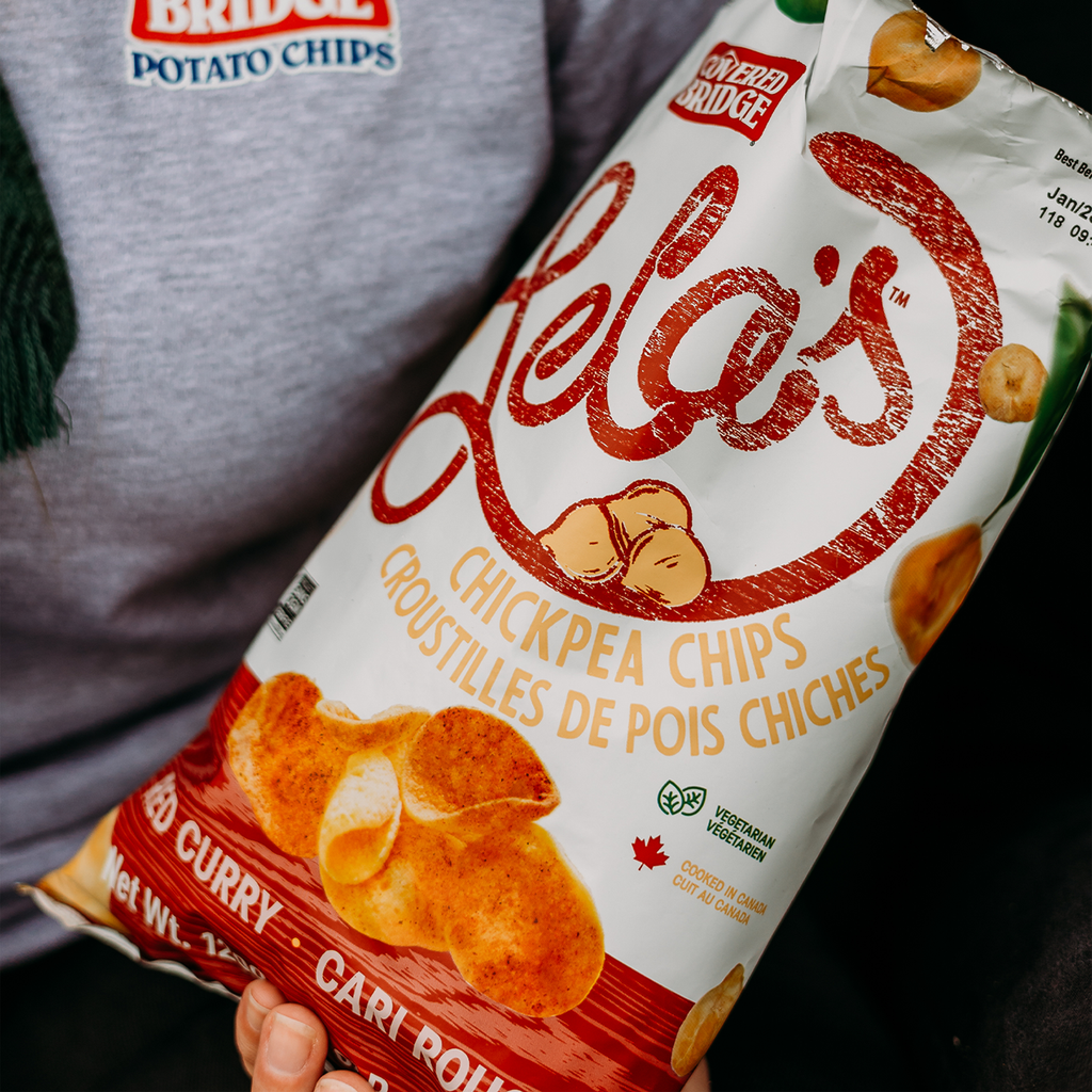 Lela's Red Curry Chickpea Chips (8 bags)