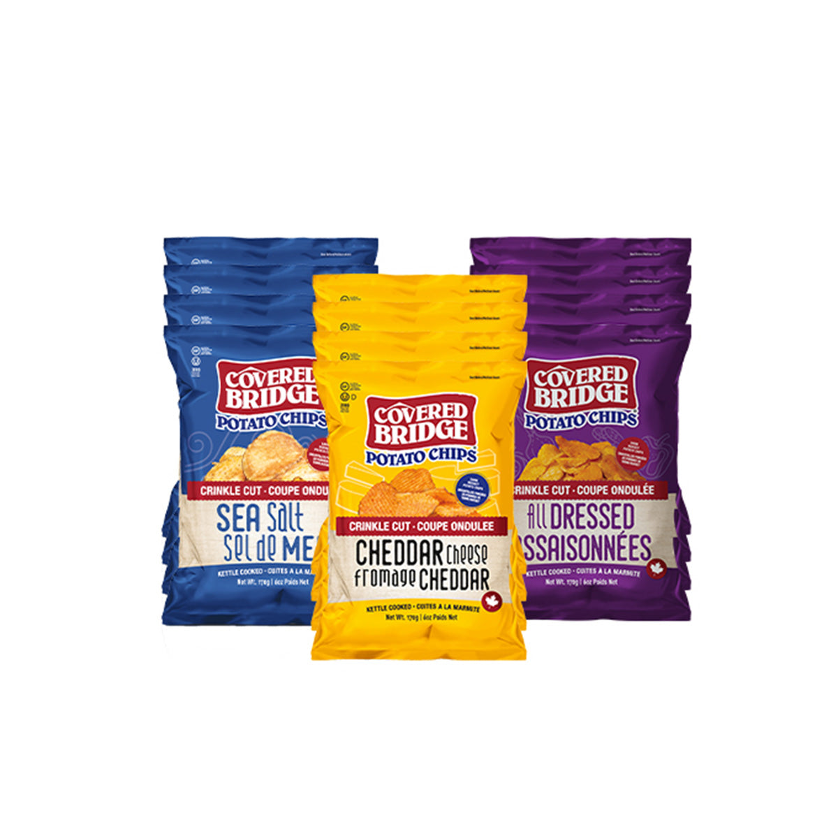 12 Pack Crinkle Mixed Case